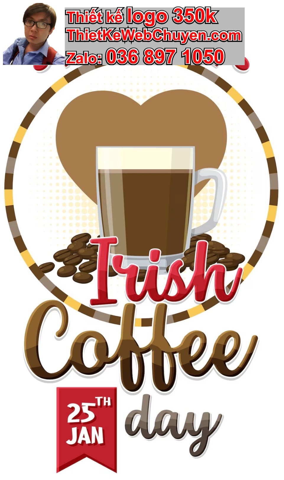 Mẫu logo công ty giá rẻ cho quán cafe