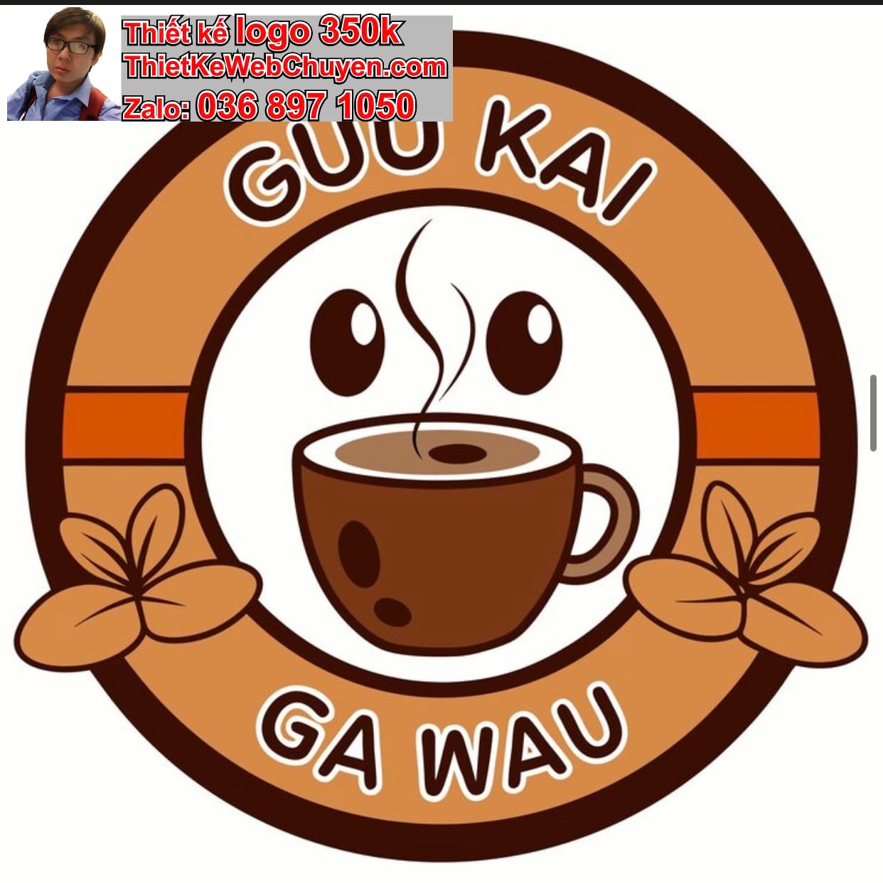 Mẫu logo công ty giá rẻ cho quán cafe