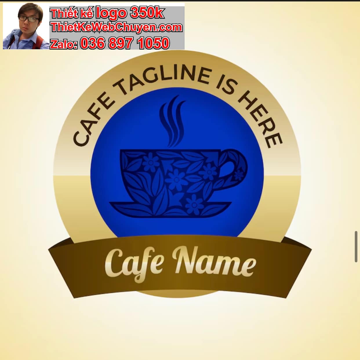 Mẫu logo công ty giá rẻ cho quán cafe