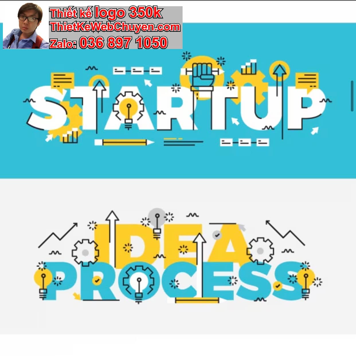 Mã giảm giá thiết kế logo công ty cho startup 