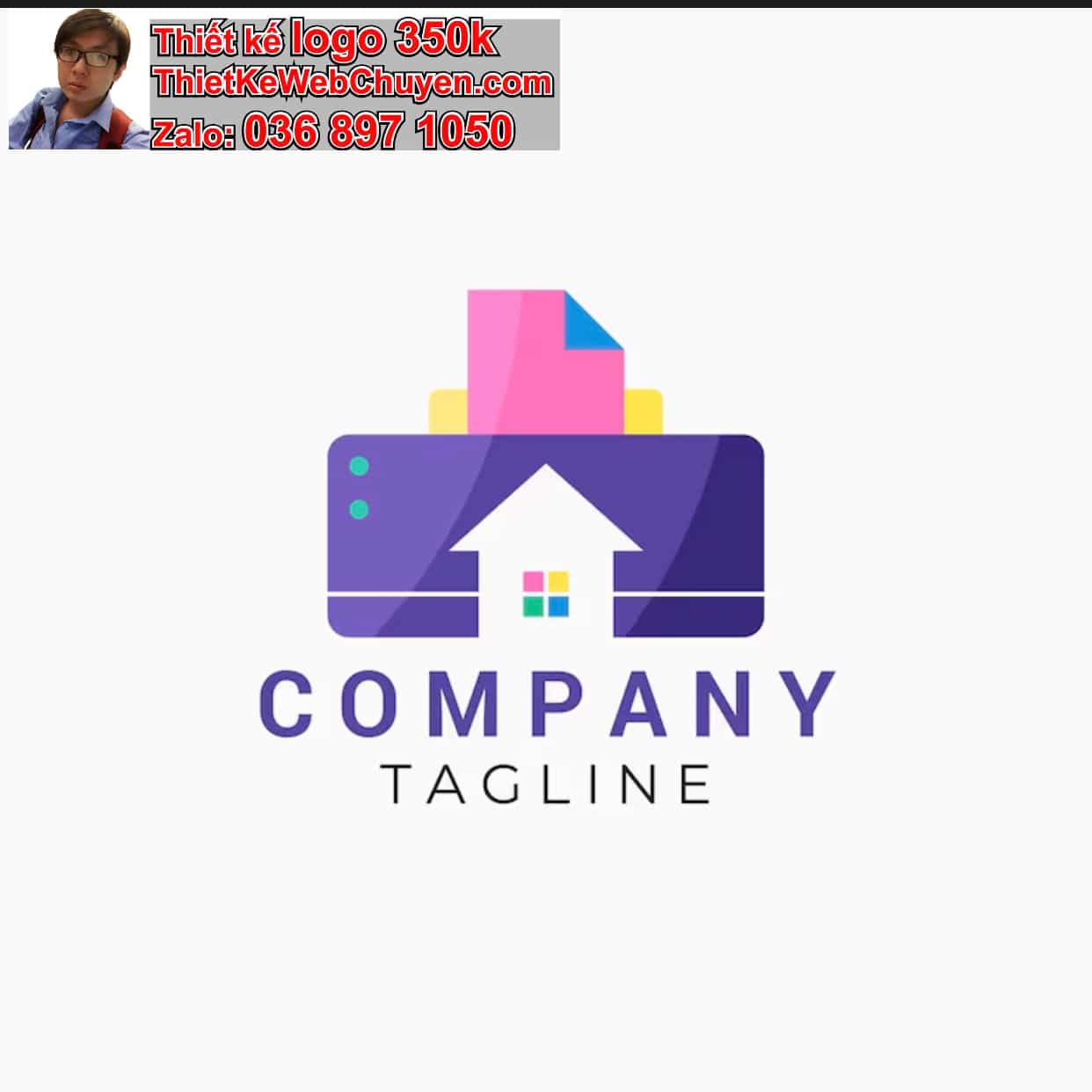 Logo công ty chọn màu font biểu tượng khi ngân sách thấp