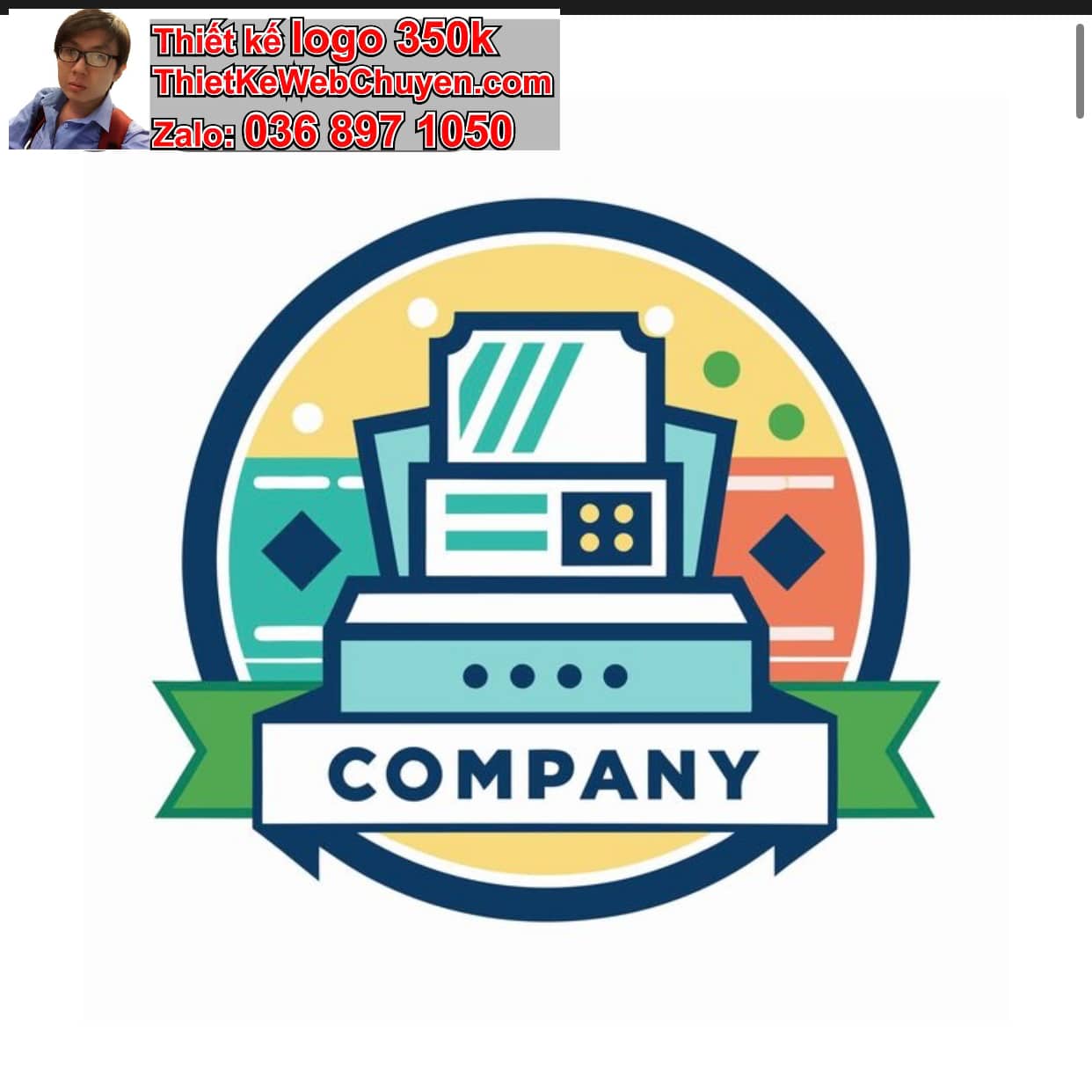 Logo công ty chọn màu font biểu tượng khi ngân sách thấp