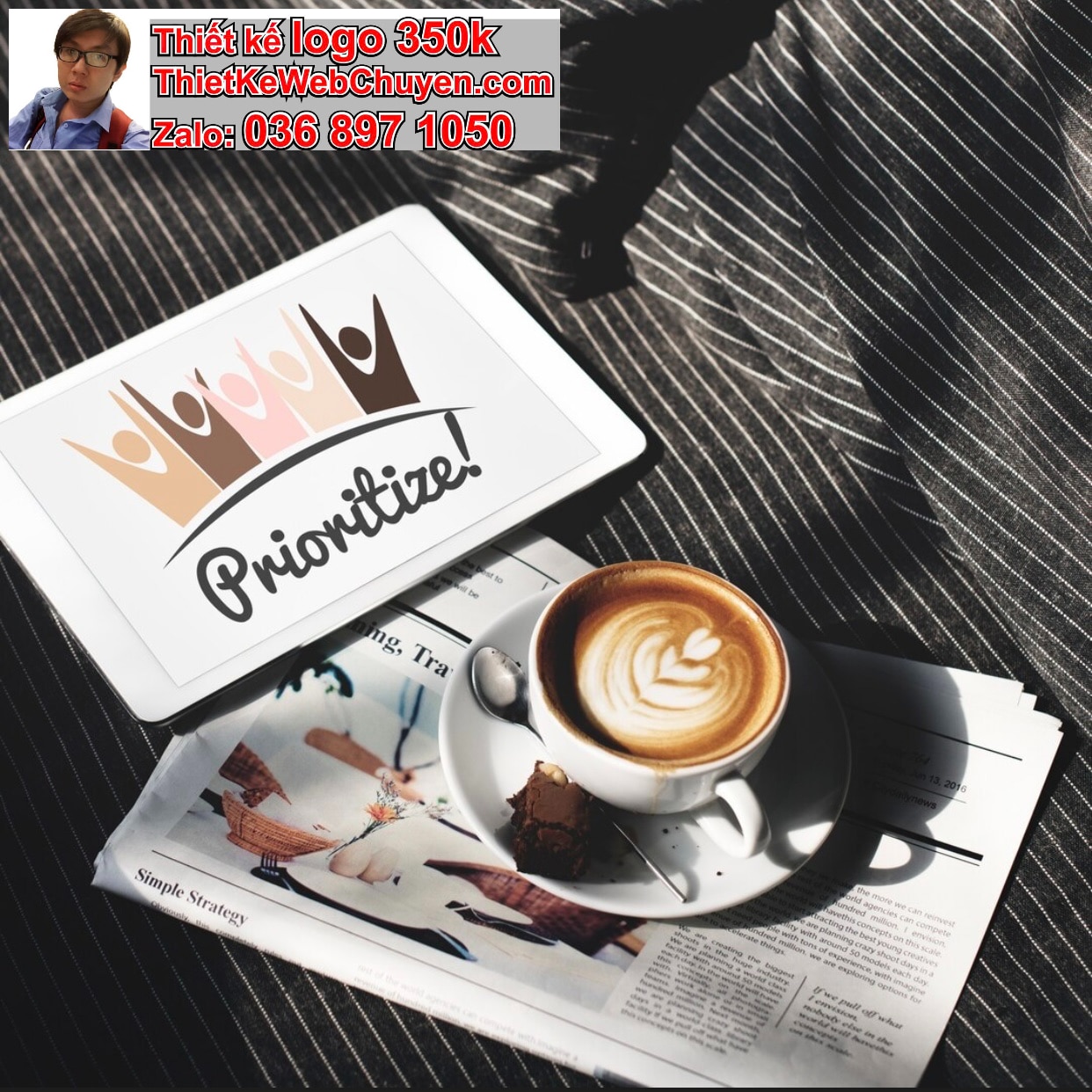 Case study quán cafe tăng nhận diện nhờ logo công ty mới