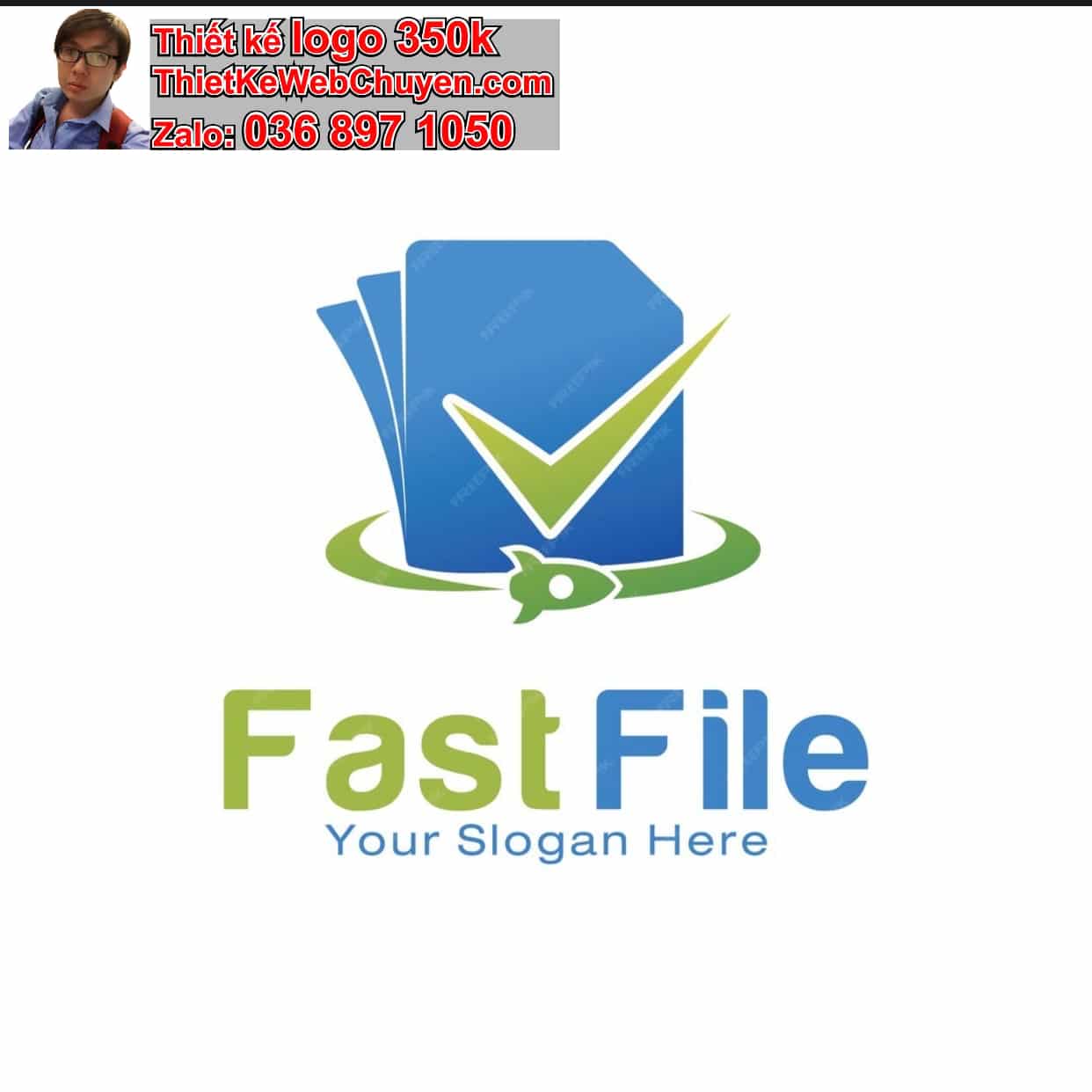 Bảo hành file và lưu trữ logo công ty trọn đời