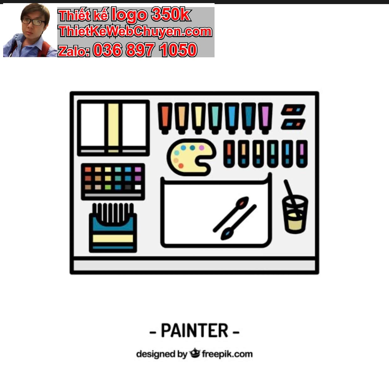 Sửa màu logo công ty theo pantone giá rẻ