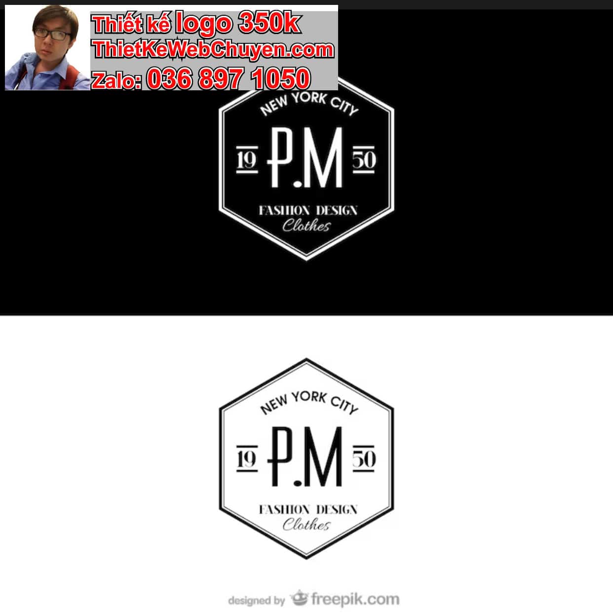 Vẽ lại logo công ty từ ảnh mờ giá rẻ