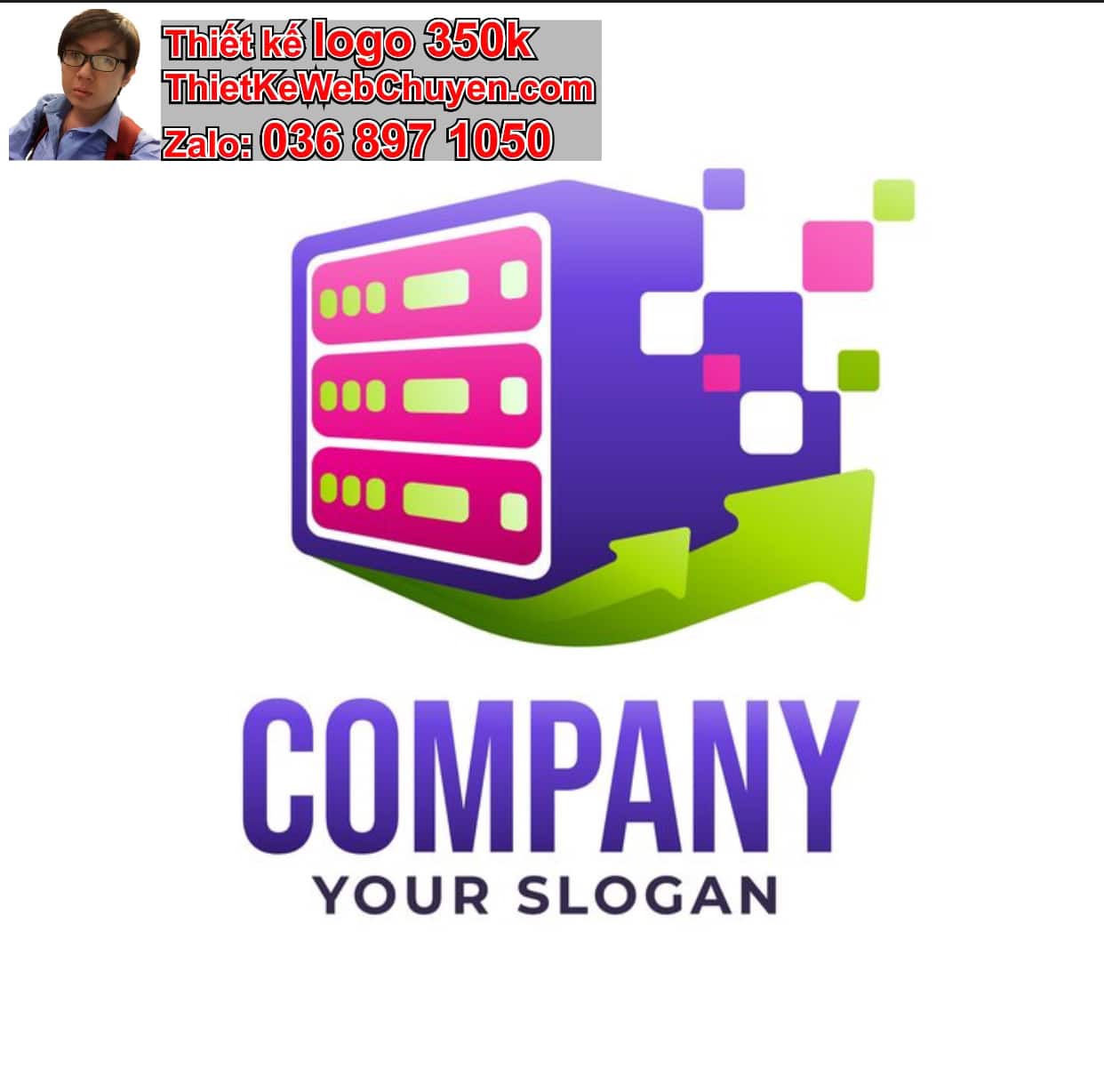 Lưu trữ và quản trị tài sản logo công ty