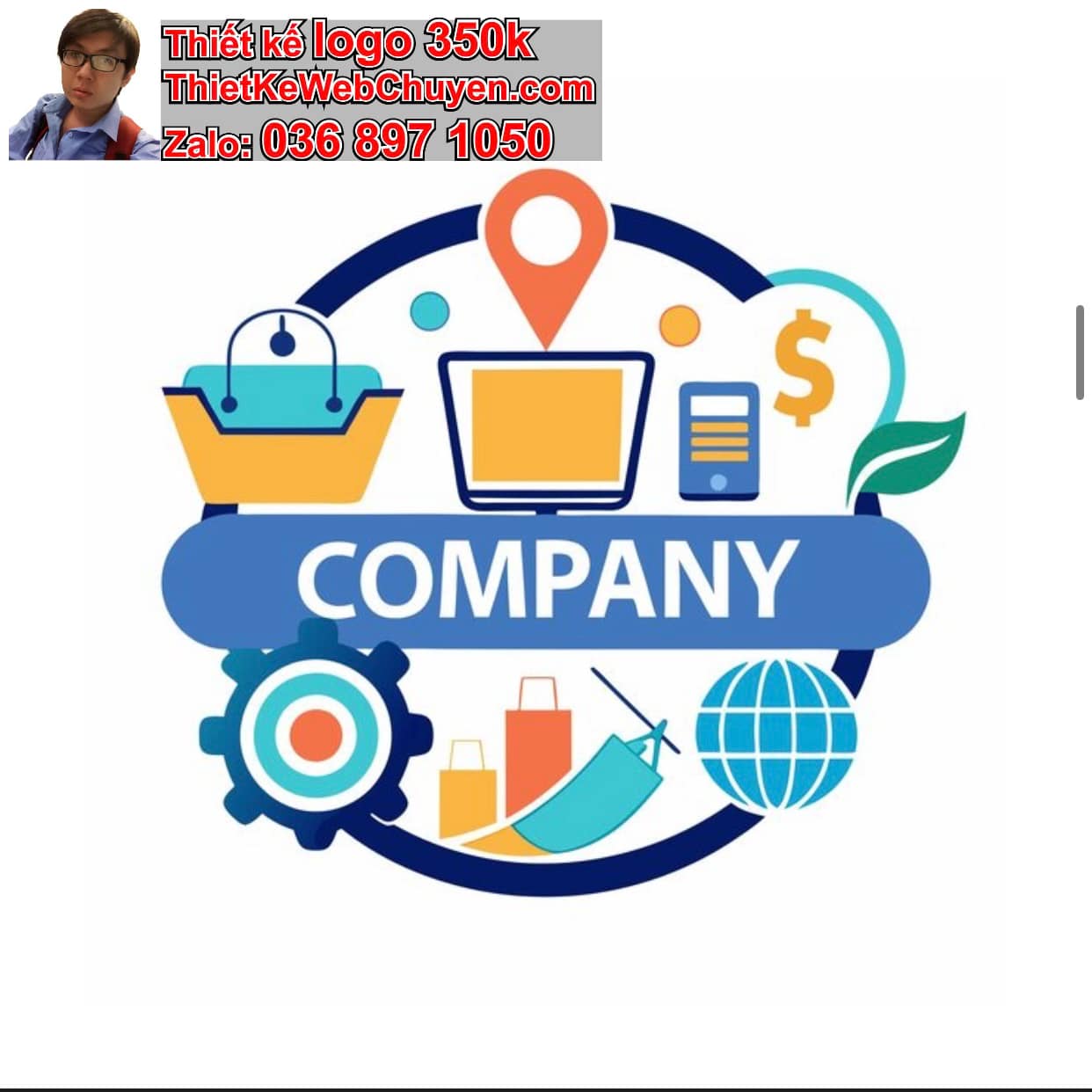 Fiverr thiết kế logo công ty giá rẻ kinh nghiệm