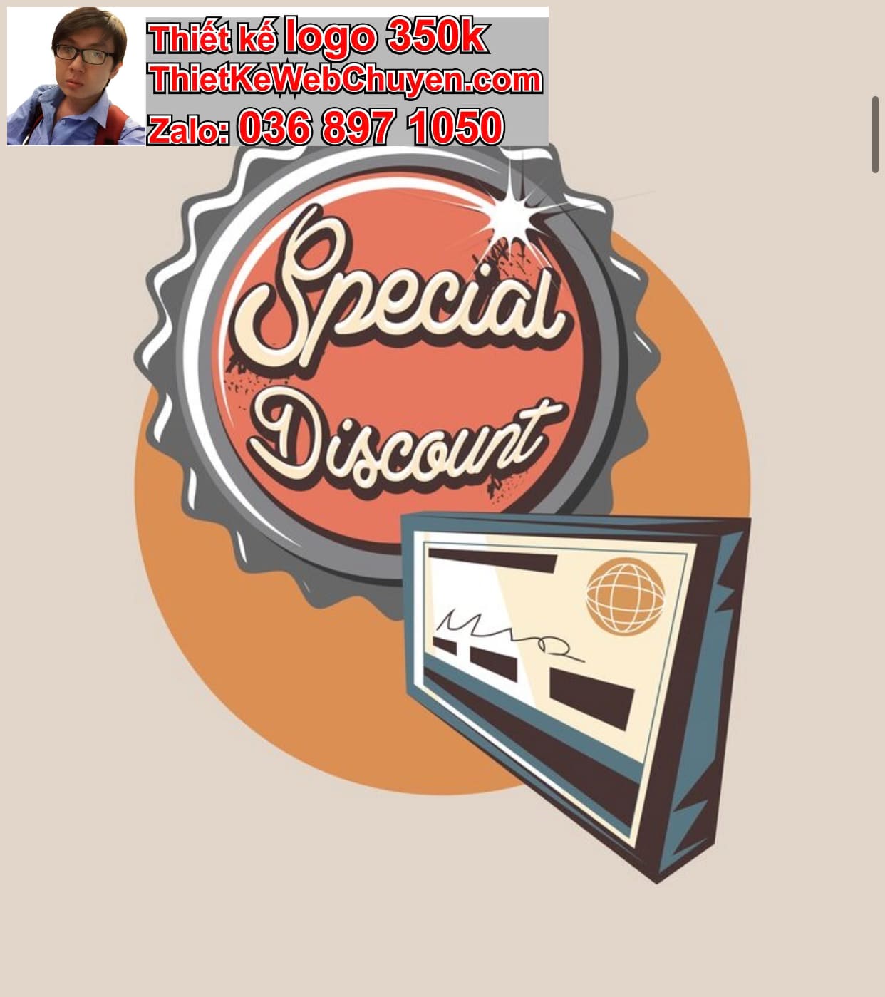 Thiết kế logo công ty retro giá rẻ