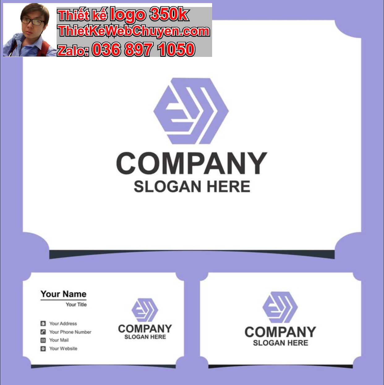 Thiết kế logo công ty tối giản giá rẻ