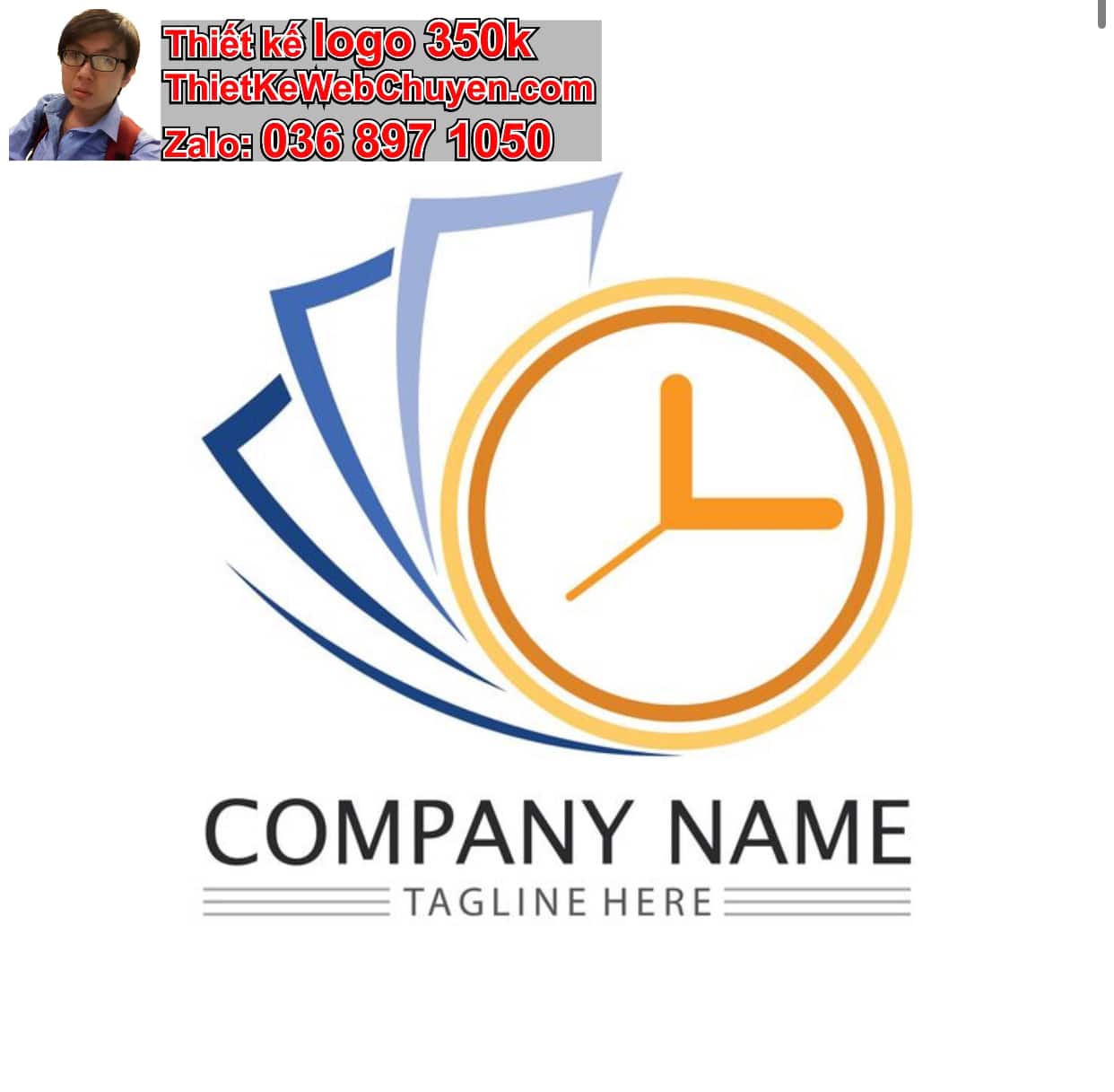 Thiết kế logo công ty đồng hồ giá rẻ