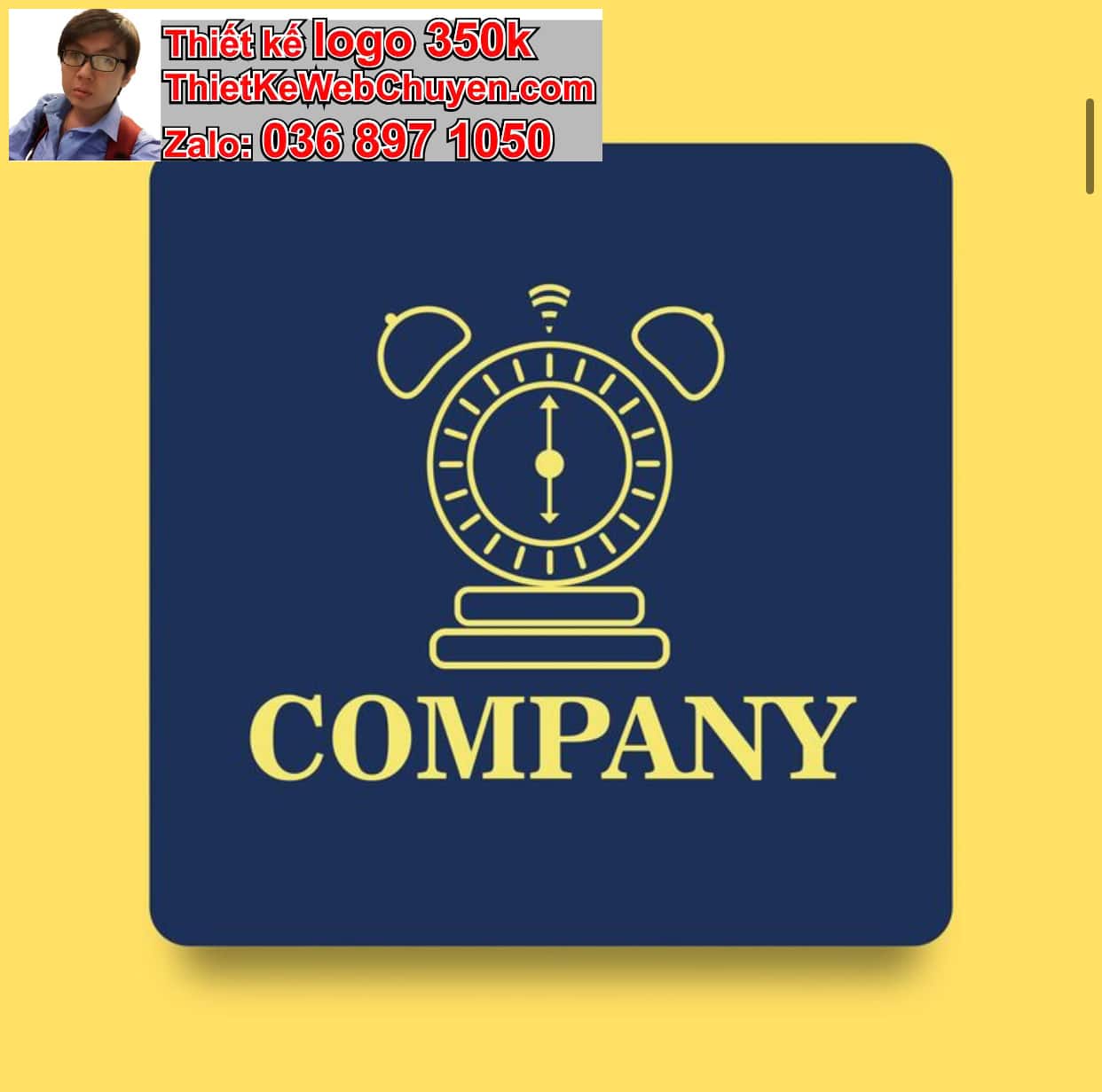 Thiết kế logo công ty đồng hồ giá rẻ