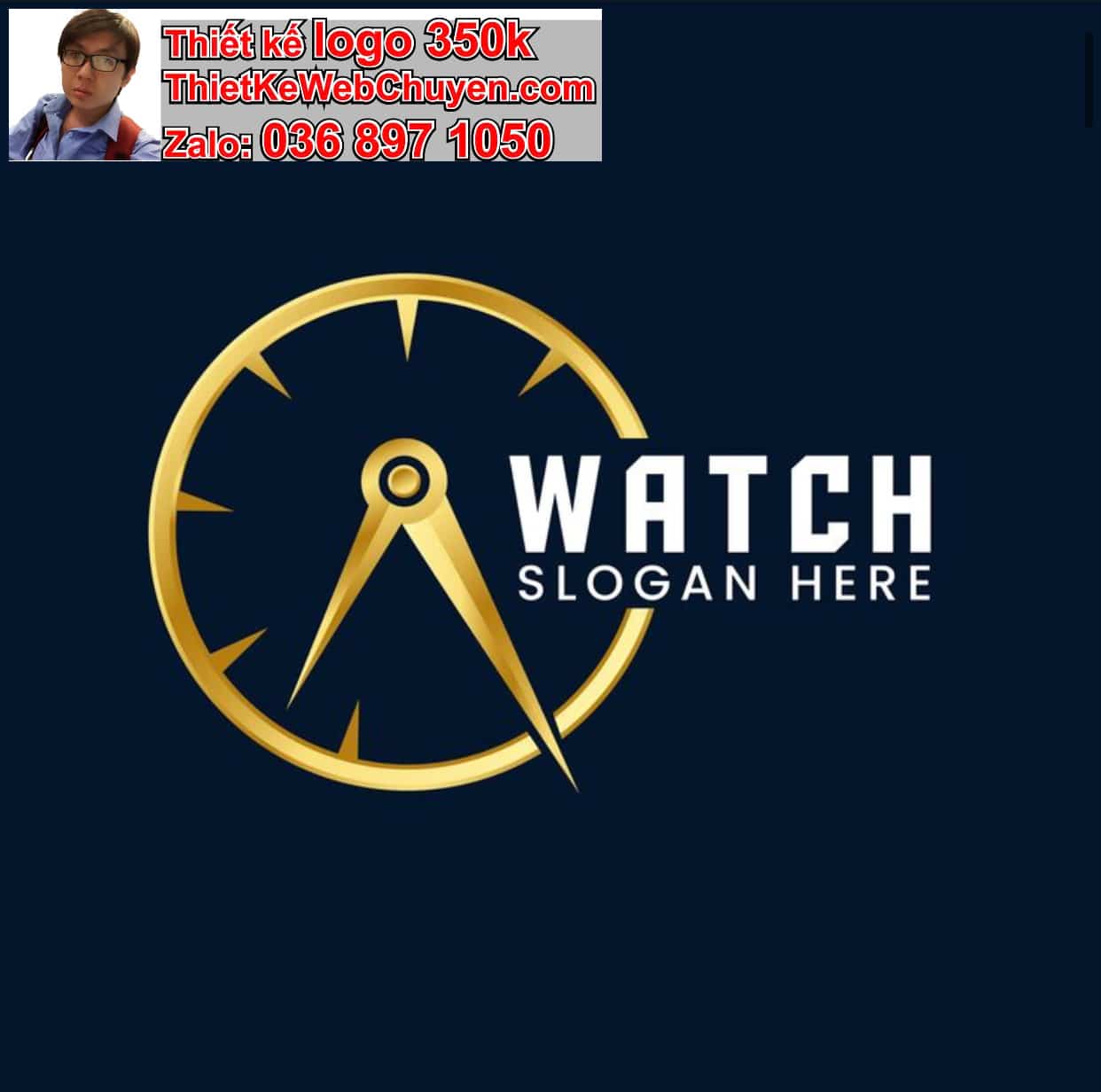 Thiết kế logo công ty đồng hồ giá rẻ