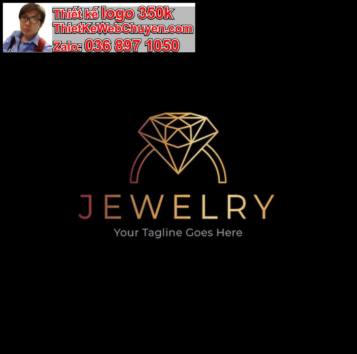 Thiết kế logo công ty trang sức giá rẻ