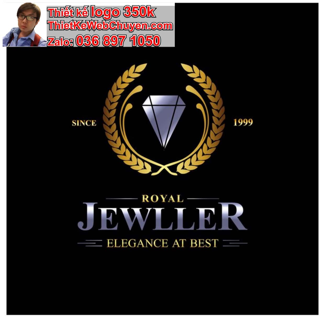 Thiết kế logo công ty trang sức giá rẻ
