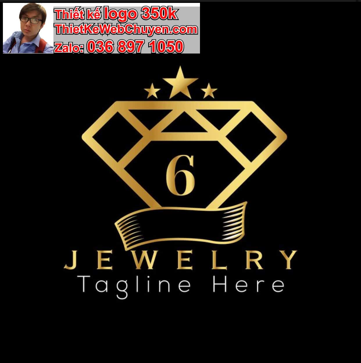 Thiết kế logo công ty trang sức giá rẻ