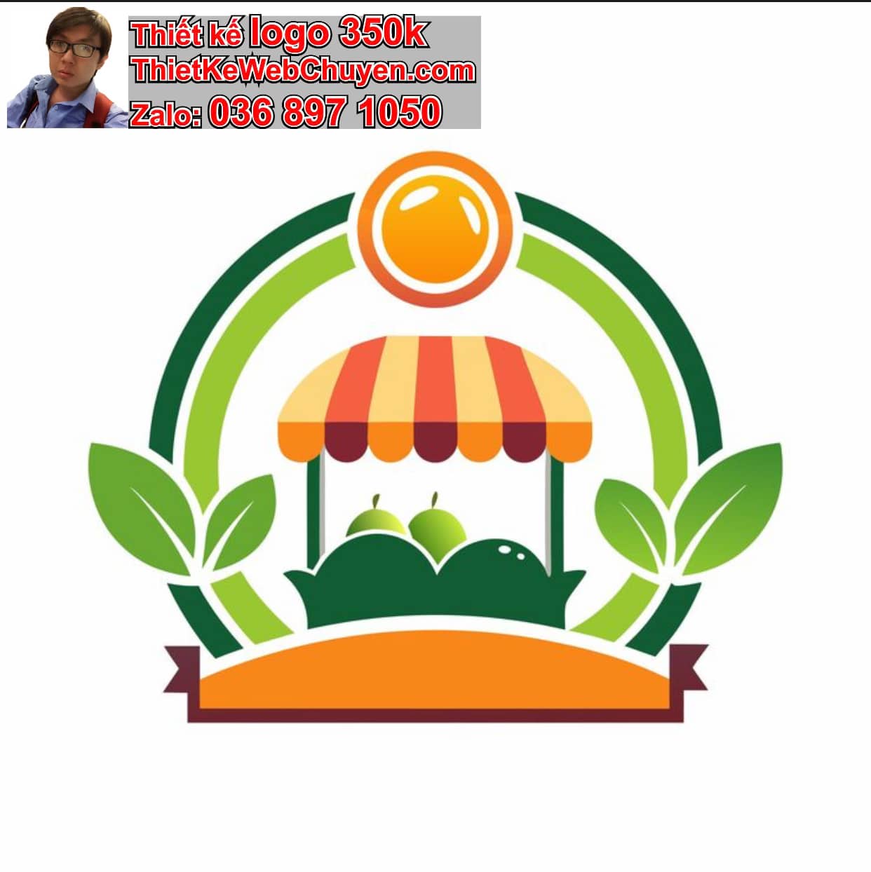 Thiết kế logo công ty siêu thị mini giá rẻ