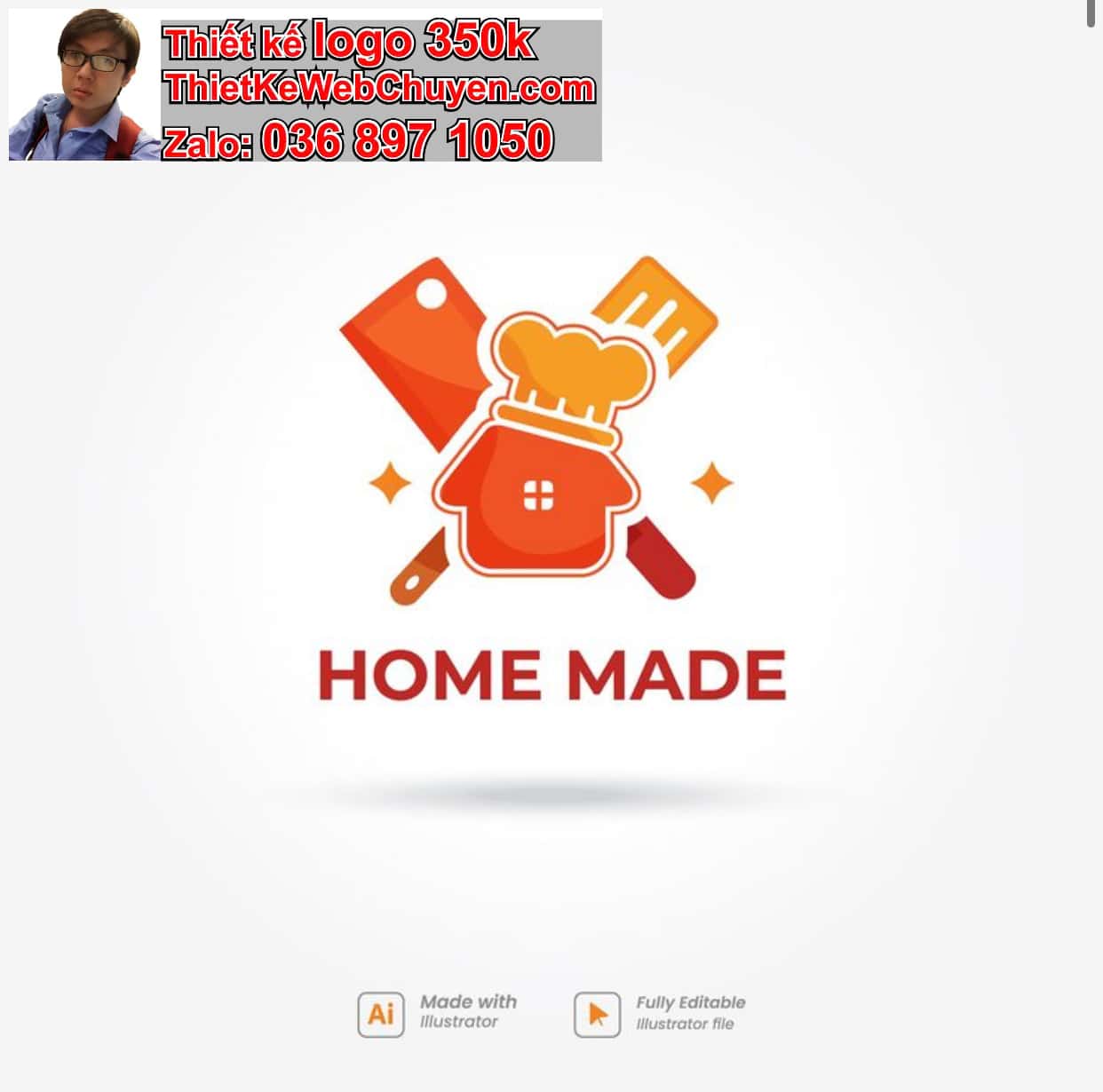 Thiết kế logo công ty đồ gia dụng giá rẻ