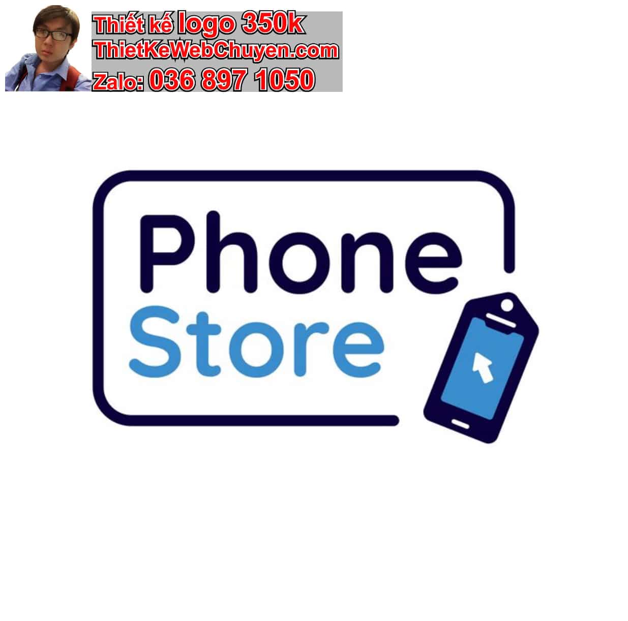 Thiết kế logo công ty cửa hàng điện thoại giá rẻ