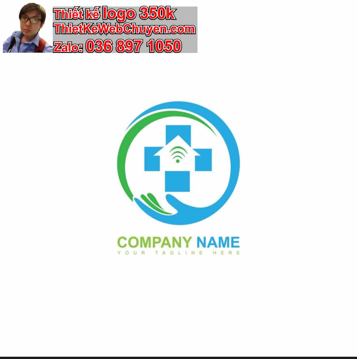 Thiết kế logo công ty phòng khám giá rẻ