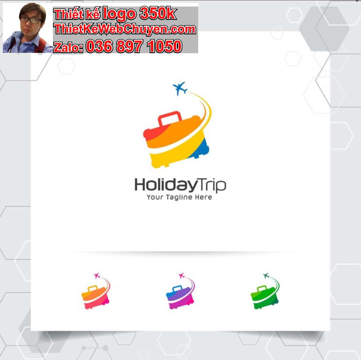 Thiết kế logo công ty travel giá rẻ