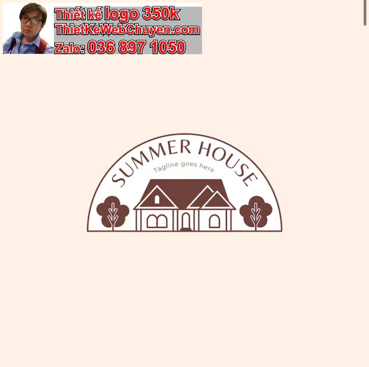 Thiết kế logo công ty homestay giá rẻ